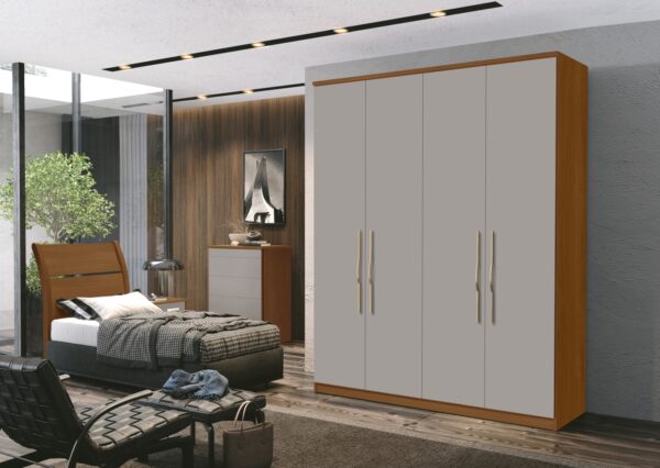 Guarda Roupa Spazio 4 Portas - Image 8